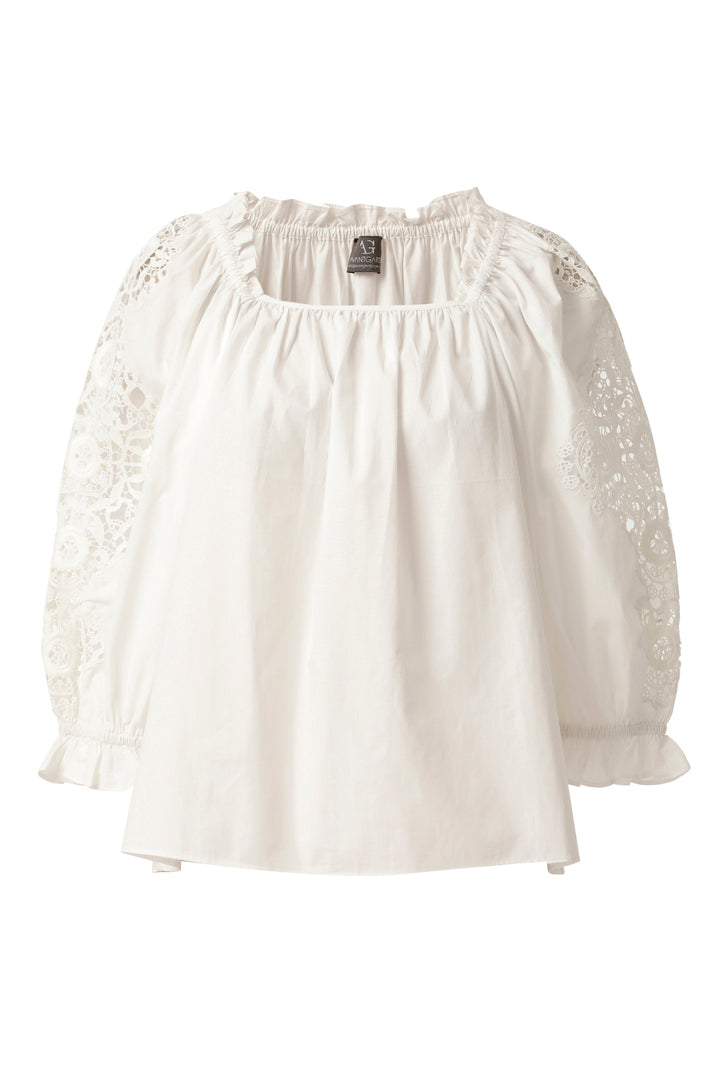 EMILY LOVELOCK | Rhea White Blouse