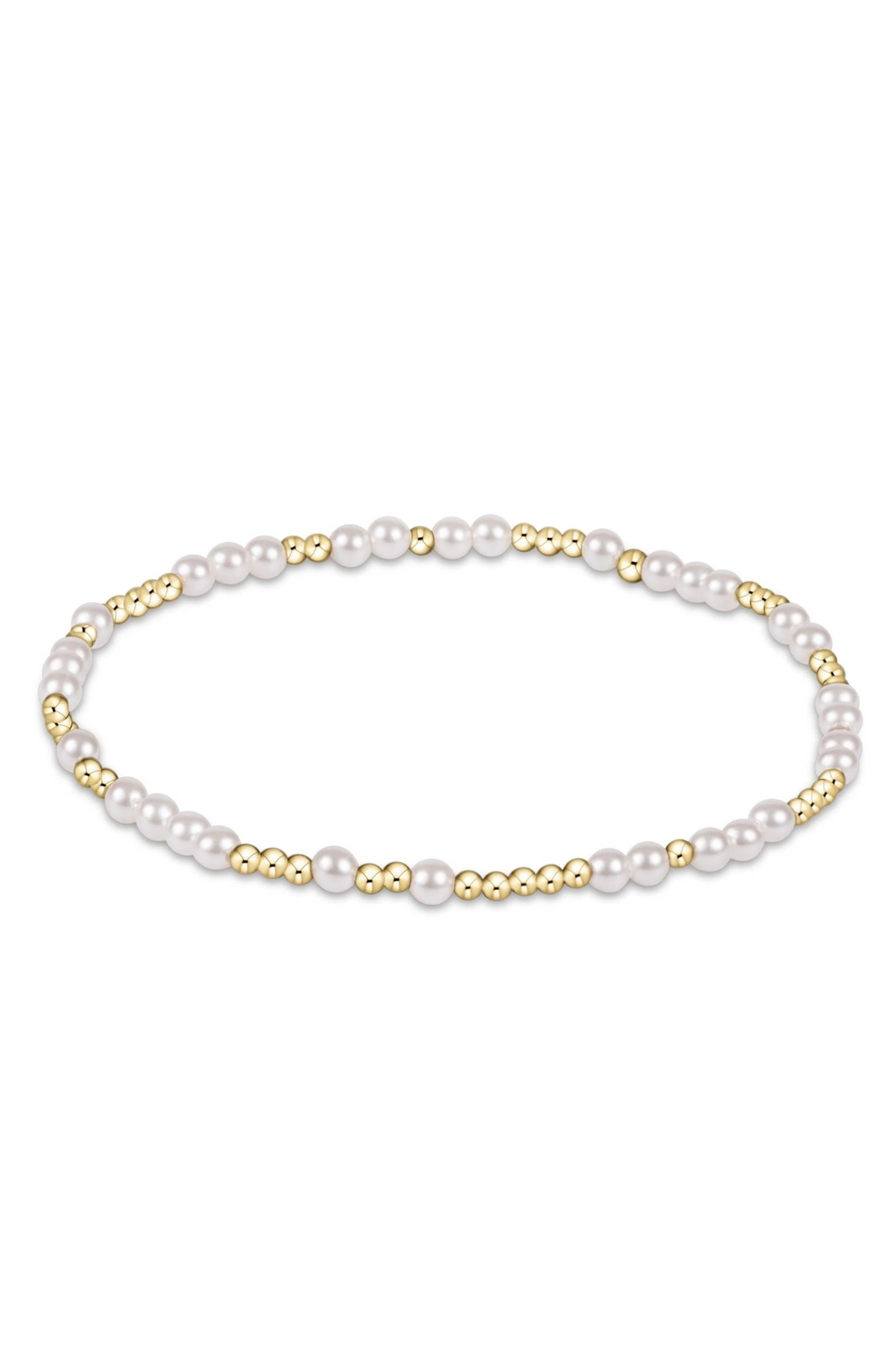 EXTENDS Hope unwritten 3mm bracelet - Pearl