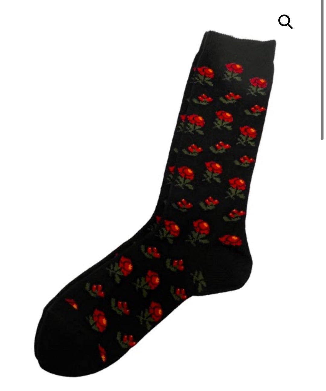 Rosa Alpaca Socks- Black-M