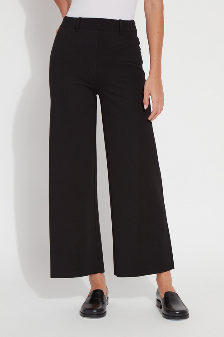 LYSSE | Erin Wide Leg Ponte- Black