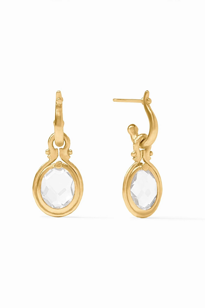 JULIE VOS | Saratoga Hoop & Charm Earring
