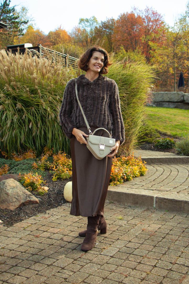 HEARTLOOM | Rosa Jacket- Brown