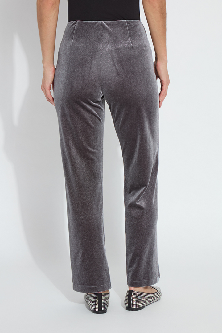 LYSSE | Metallic Foil Velvet Pant