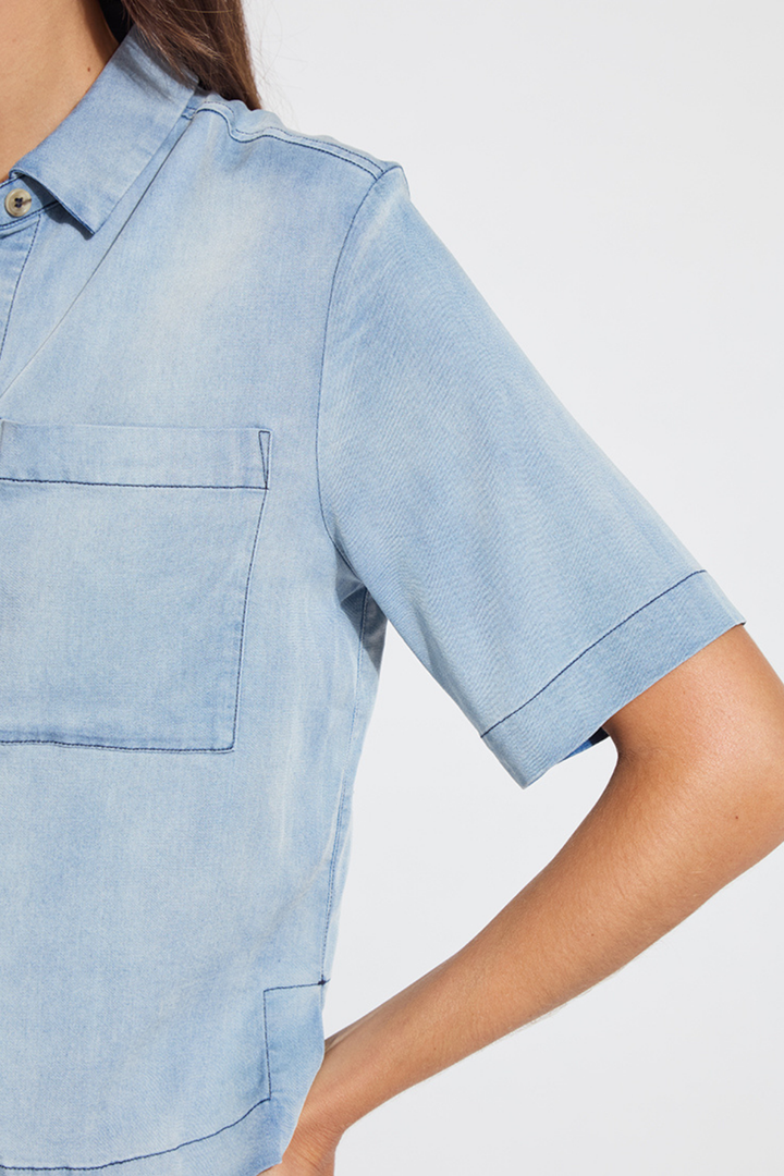 LYSSE |  Bianca Chambray Top