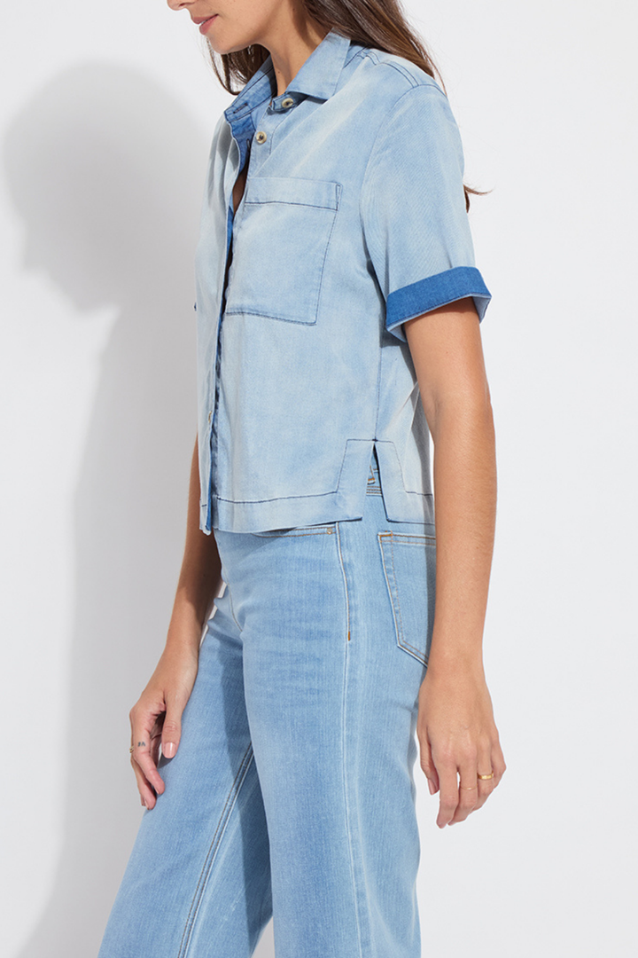 LYSSE |  Bianca Chambray Top