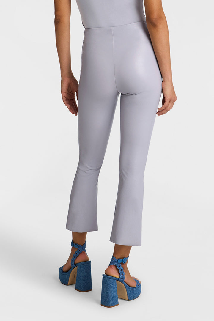 COMMANDO | Faux Leather Cropped Flare