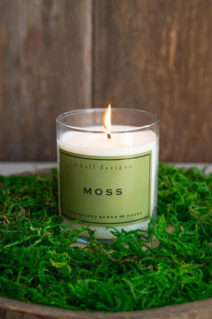 Moss 60 Hour Candle