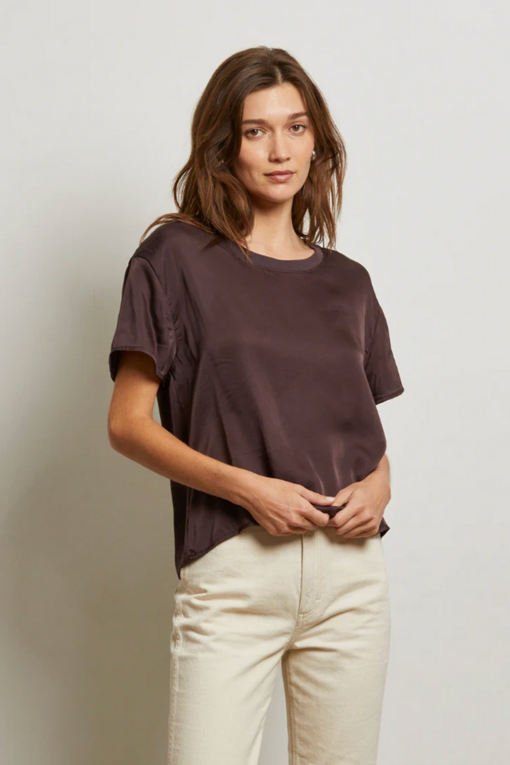 PWT | Delphine Satin Crew