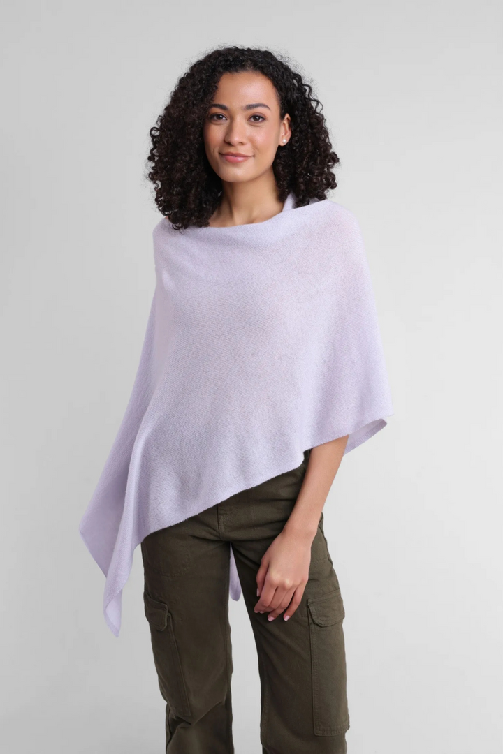 Cashmere Topper- Dove