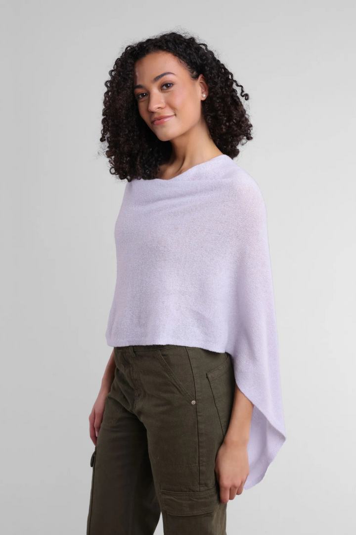 Cashmere Topper- Dove