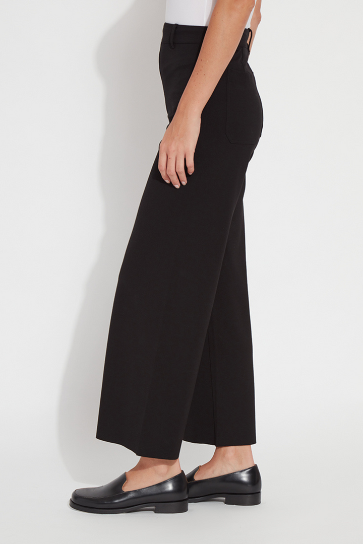 LYSSE | Erin Wide Leg Ponte- Black