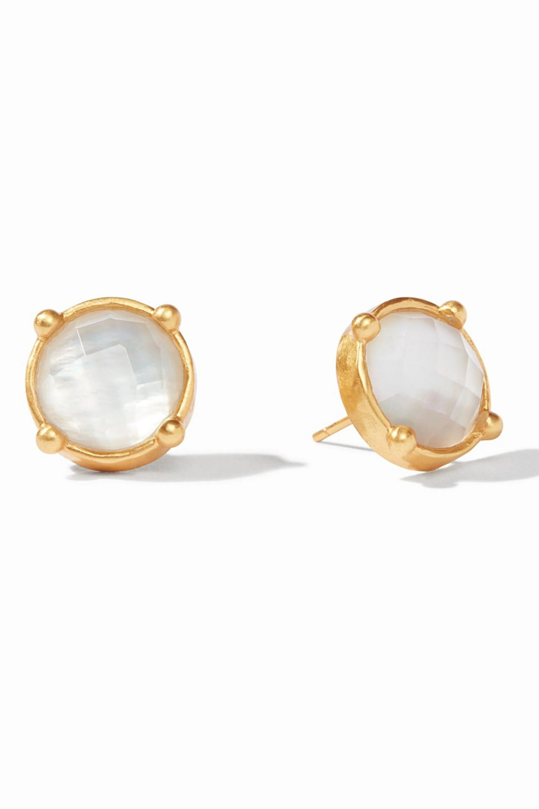 JULIE VOS | Honey Stud- Clear Crystal