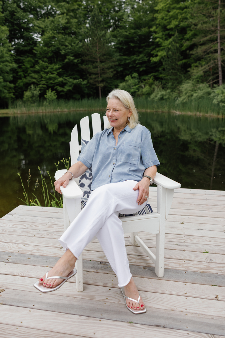 LYSSE |  Bianca Chambray Top