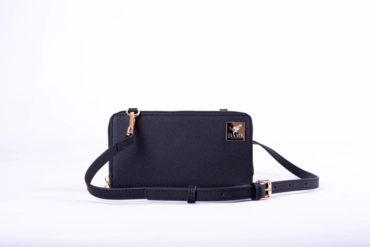 DAME |Charlotte CellPhone Wallet- Obsidian