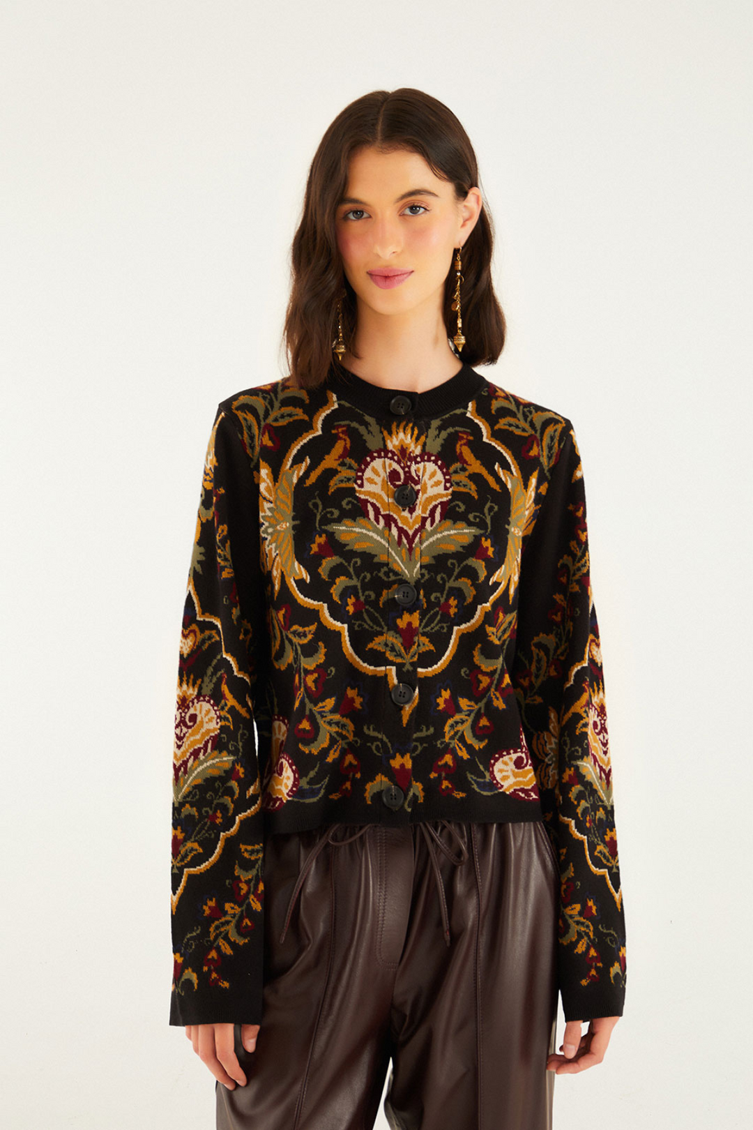 MAJESTIC HEARTS CARDIGAN