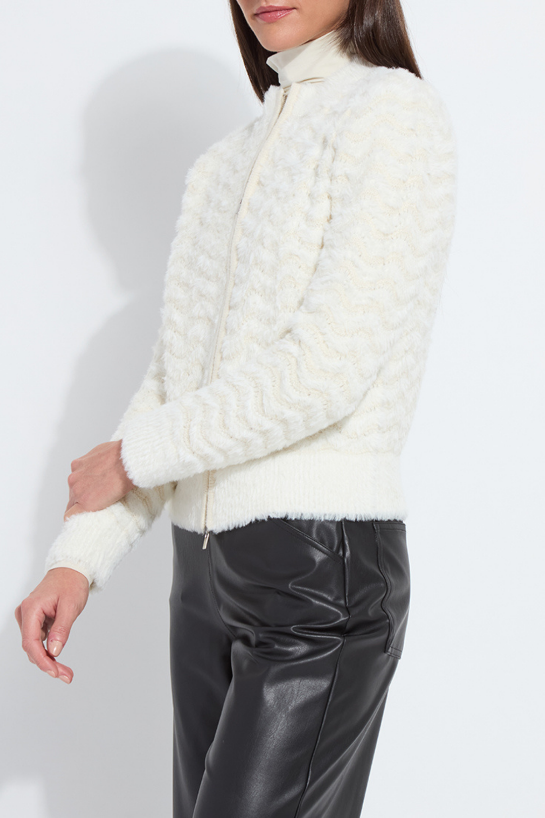 LYSSE | ivanna Knit Bomber