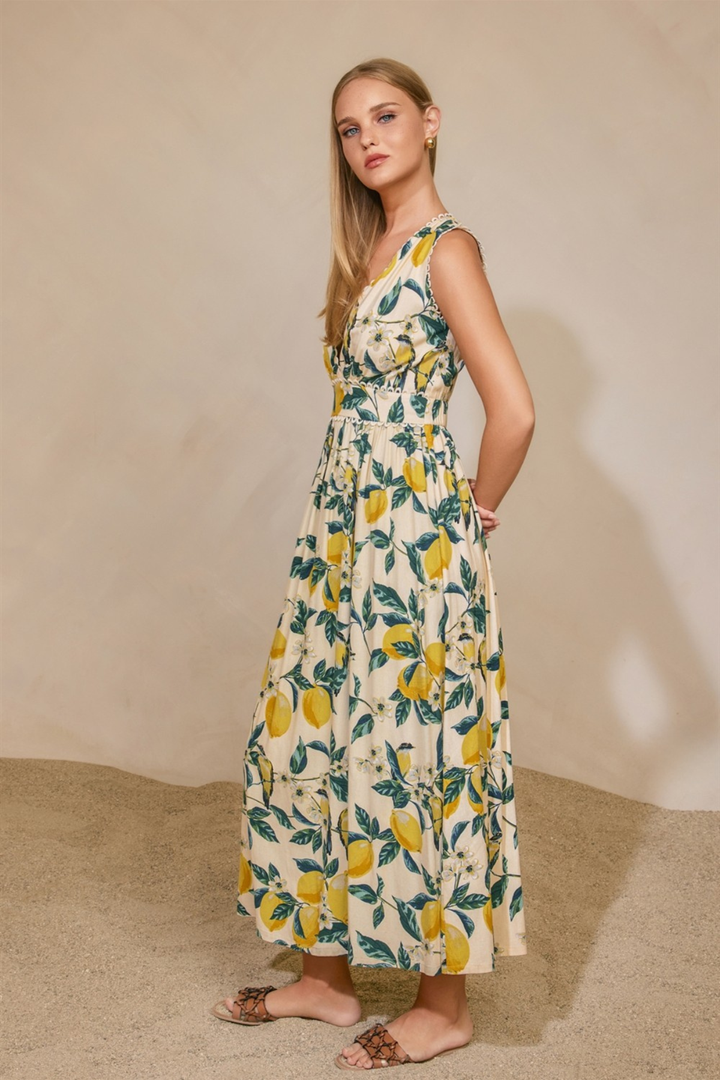 Yellow Blossom Dress