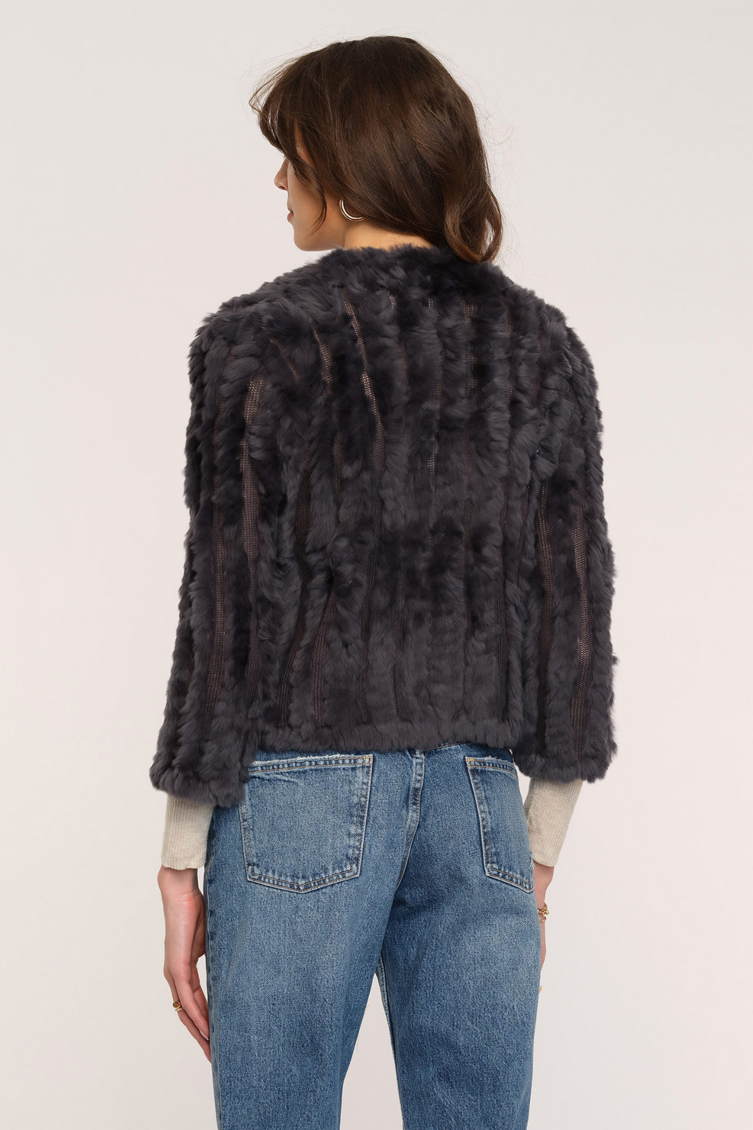 Heartloom rosa 2025 fur jacket