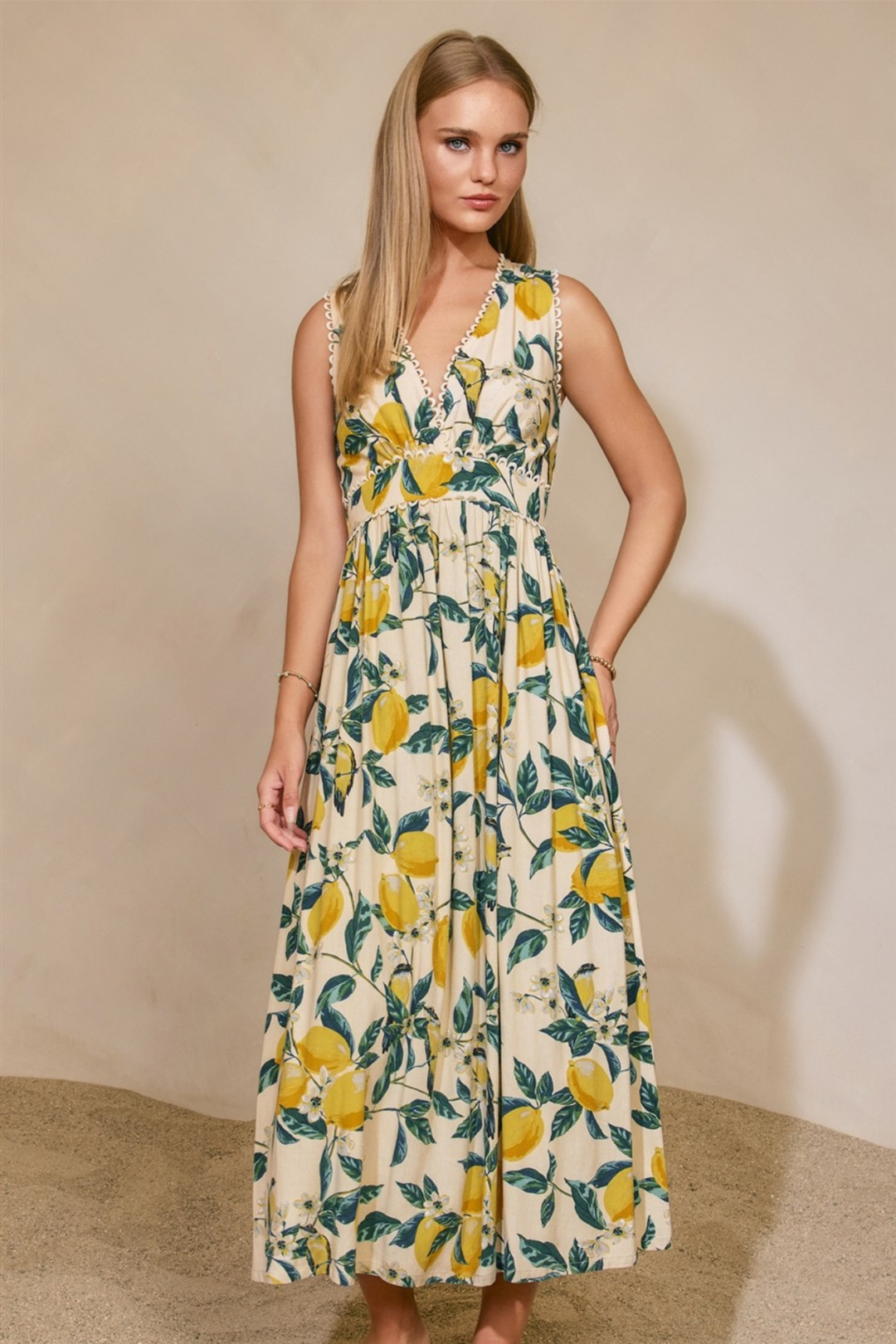 Yellow Blossom Dress