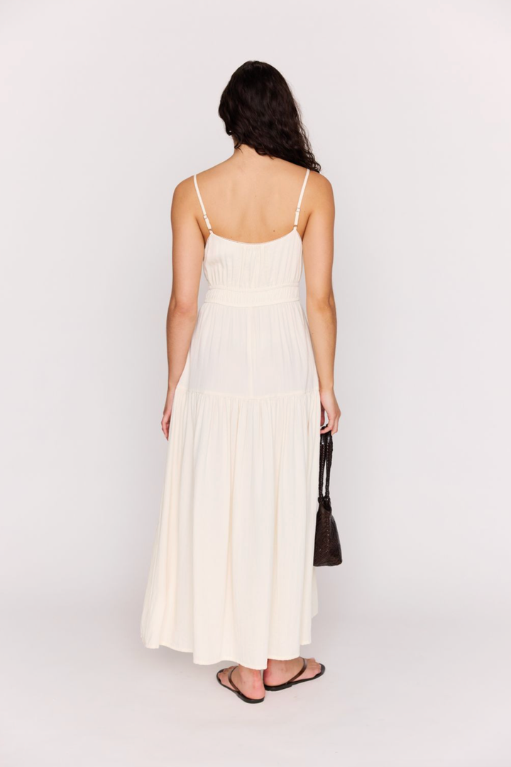 MINKPINK | ESTELLE TIE FRONT MAXI DRESS