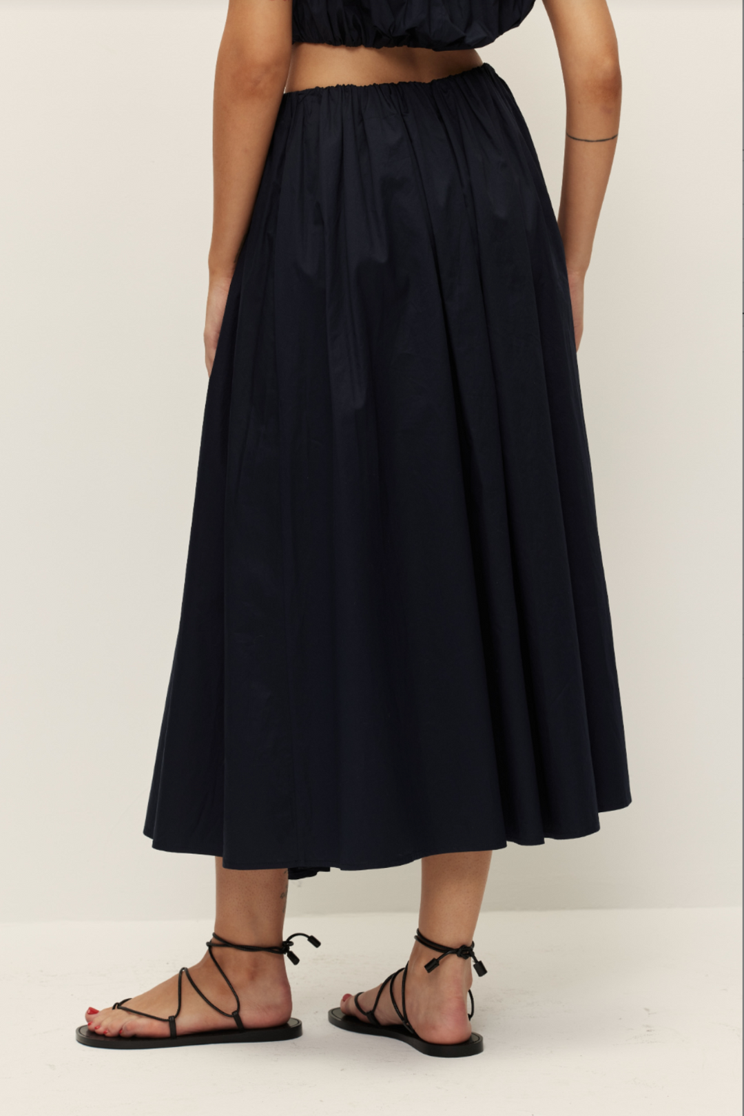 ELODIE | Bari Poplin Skirt