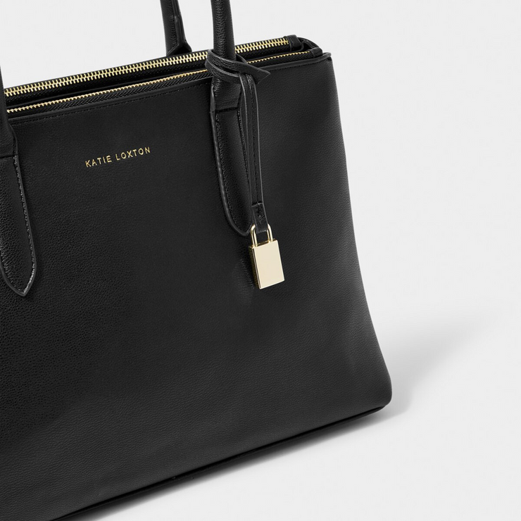 KATIE LOXTON Amelia Shoulder Bag- Black