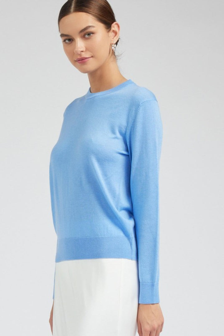 Azure Blue Sweater