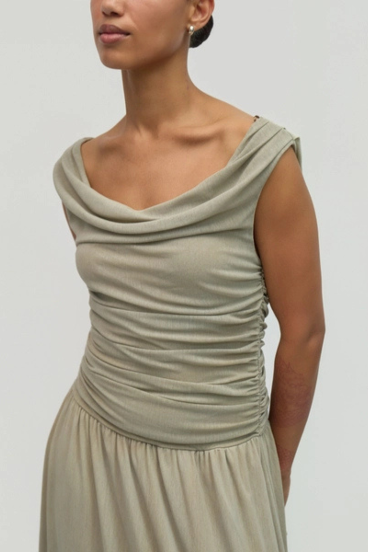 Annabelle Dress - Taupe