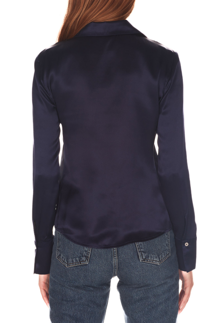 AMANDA UPRICHARD  WILSHIRE TOP- Navy