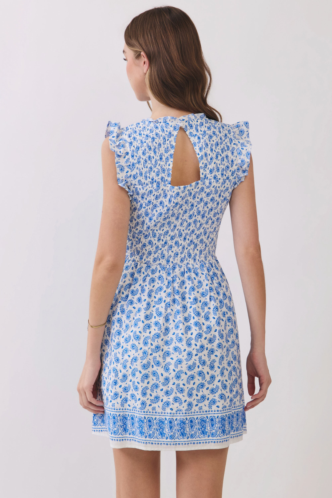 Baby Blue Baby Doll Dress