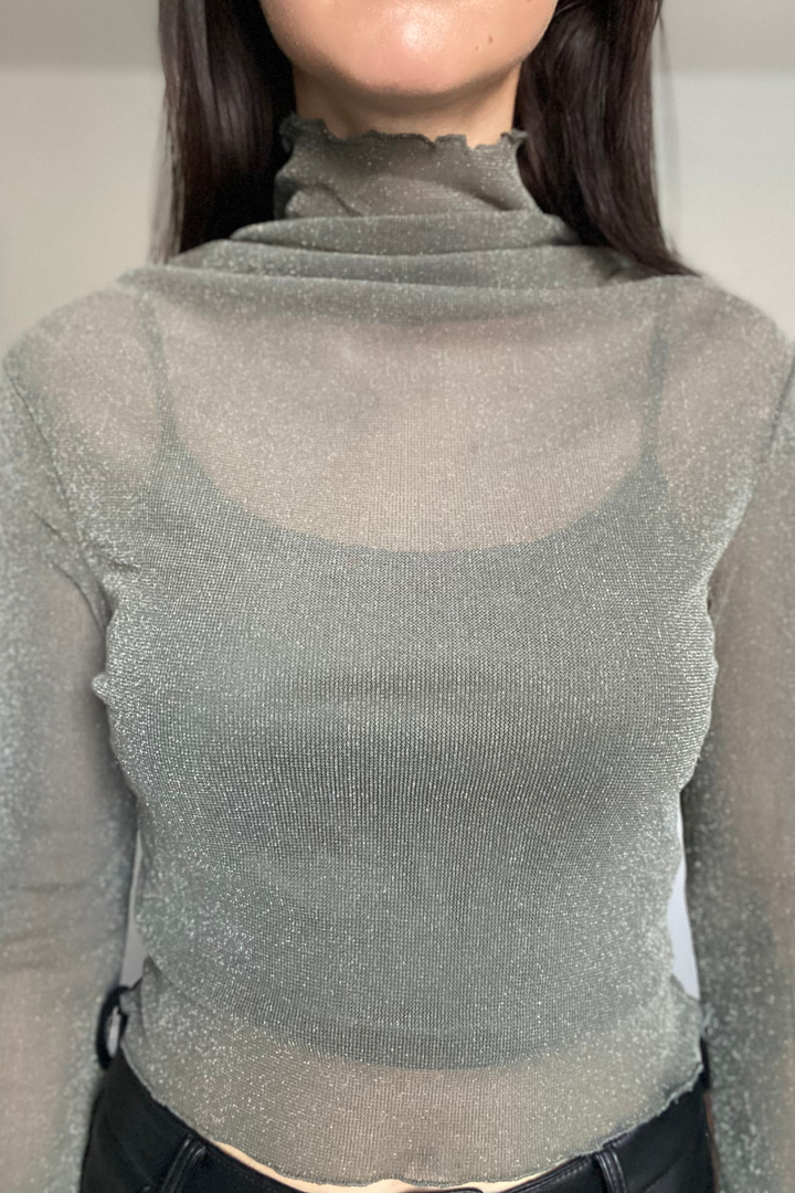 Jayden Mesh Top