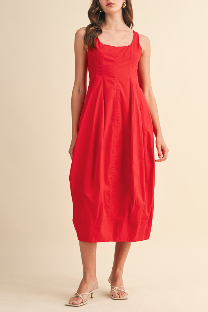 Red Bubble Dress