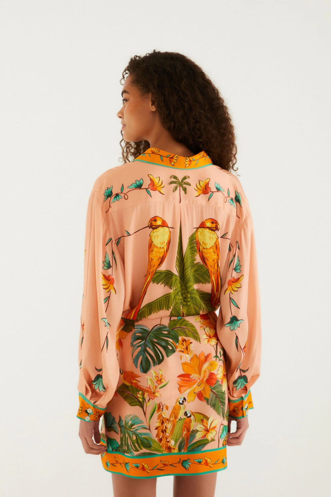 FARM RIO | BIRDS MINI SKIRT