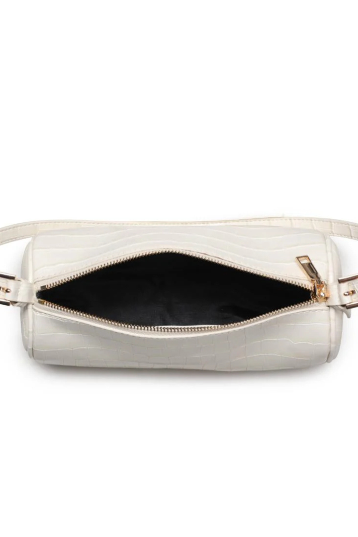 Rachel - Croco Shoulder Bag