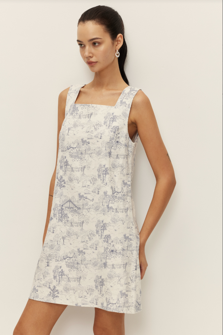 ELODIE | Tasa Linen Dress