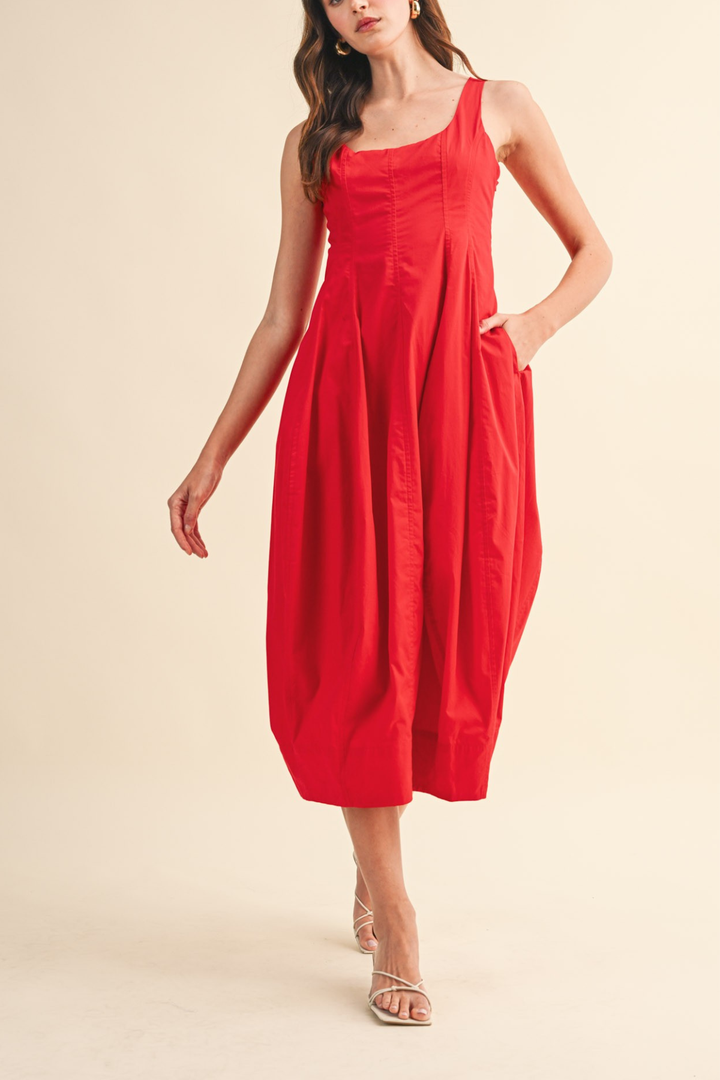 Red Bubble Dress