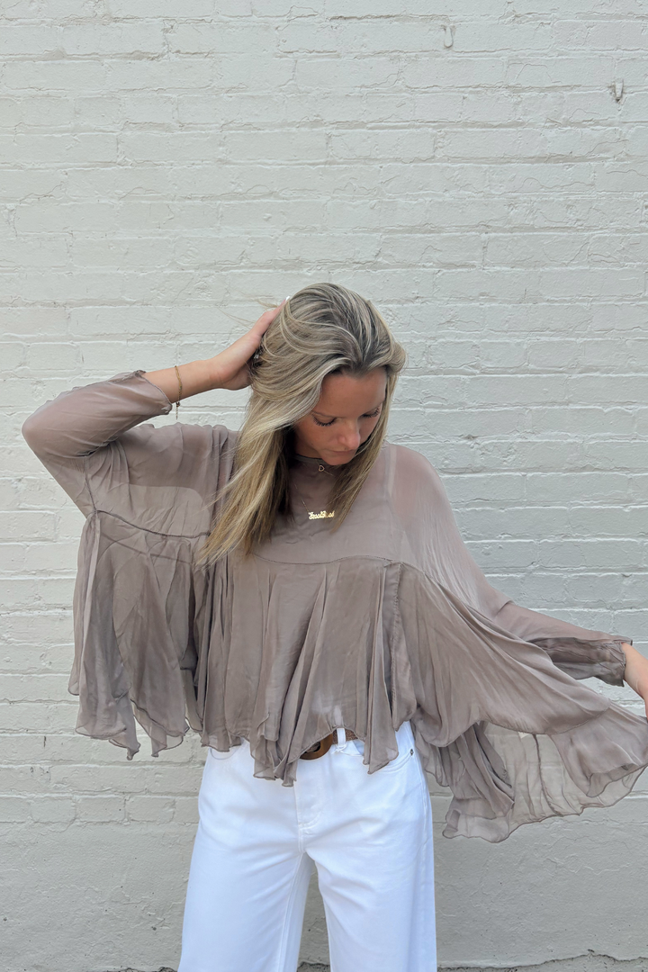 SCANDAL ITALY | Rosalina Top Taupe