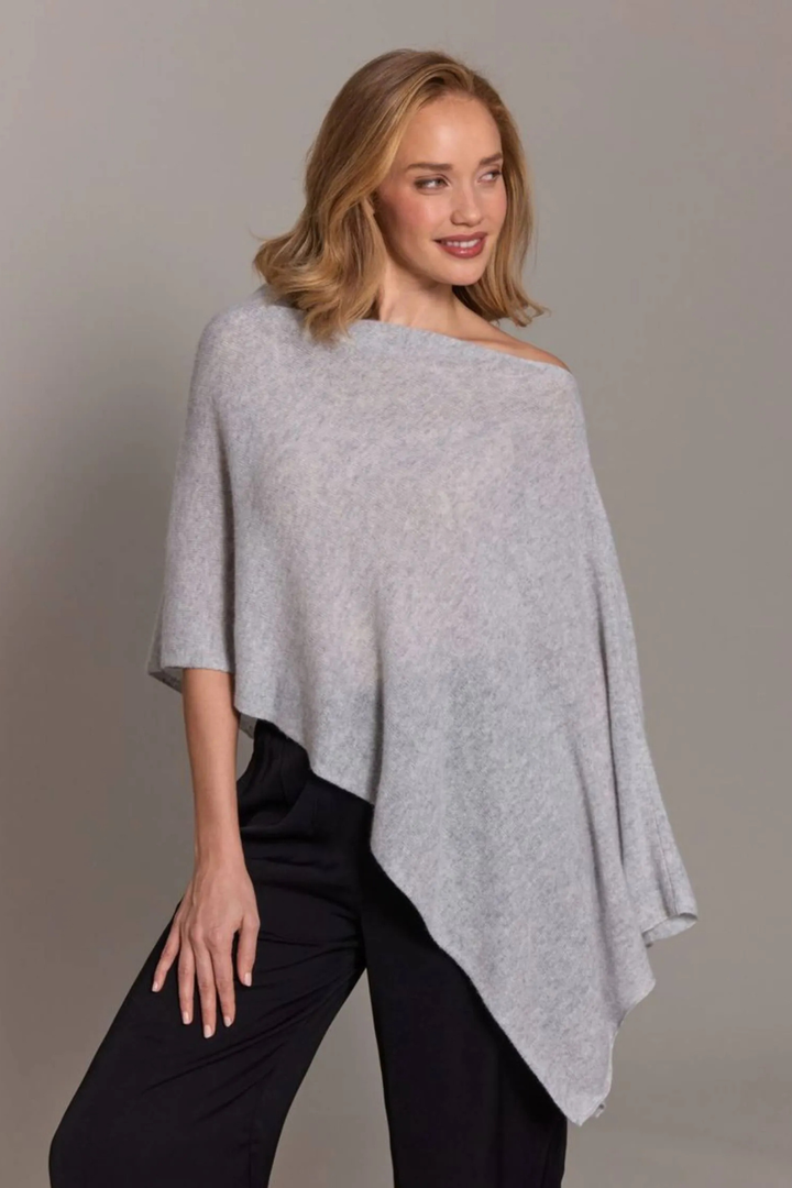 ALASHAN | Cashmere Topper- Ash