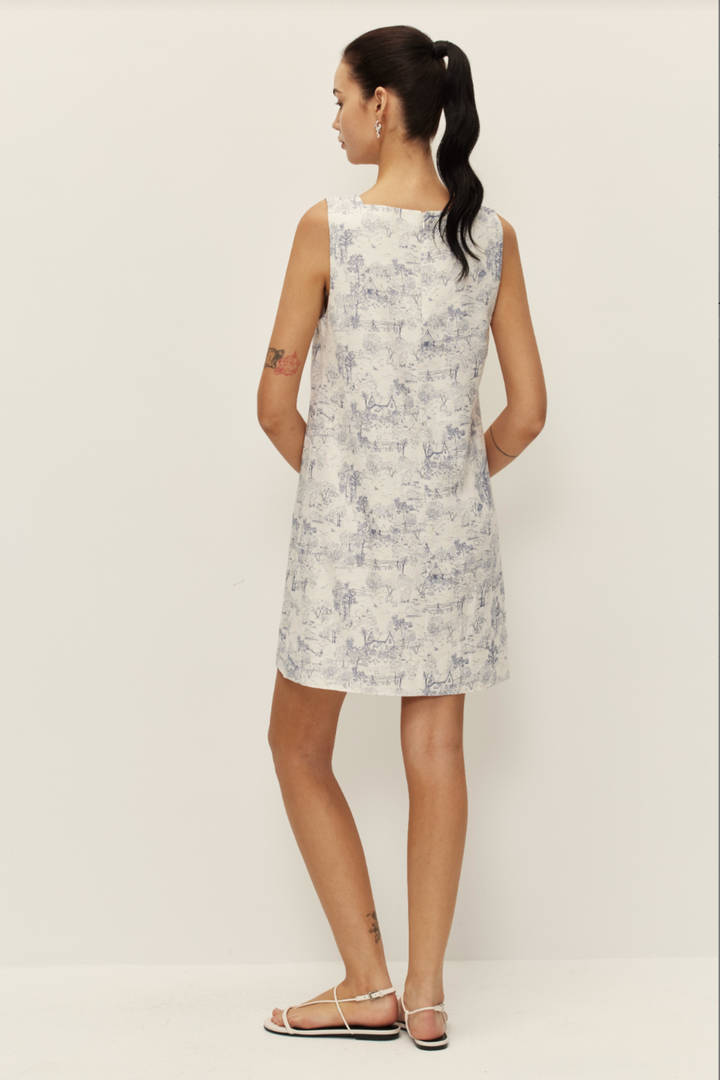 ELODIE | Tasa Linen Dress
