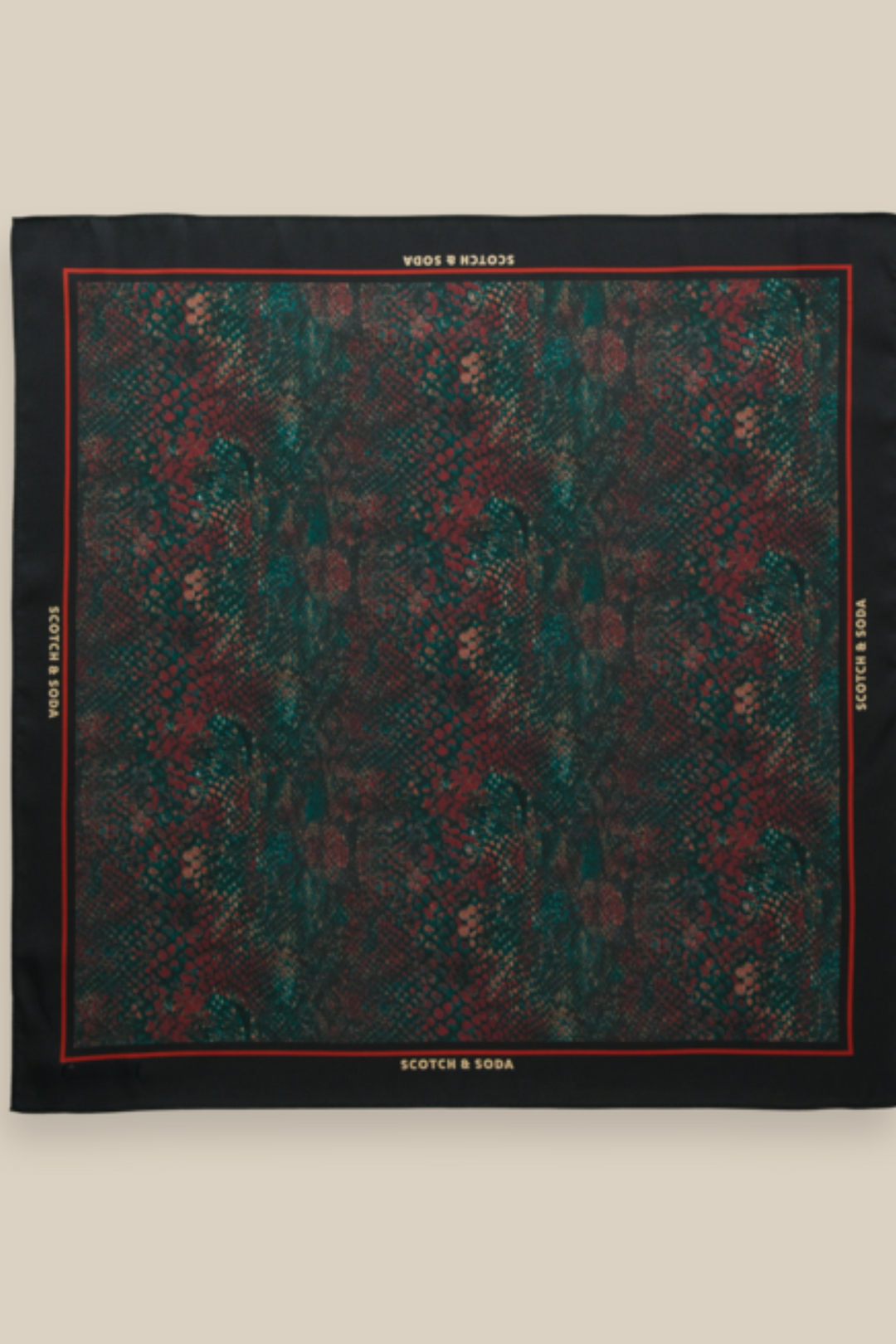 SCOTCH & SODA | Printed Snake Scarf