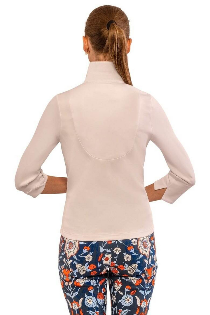Gretchen Scott | Twist shout top- white
