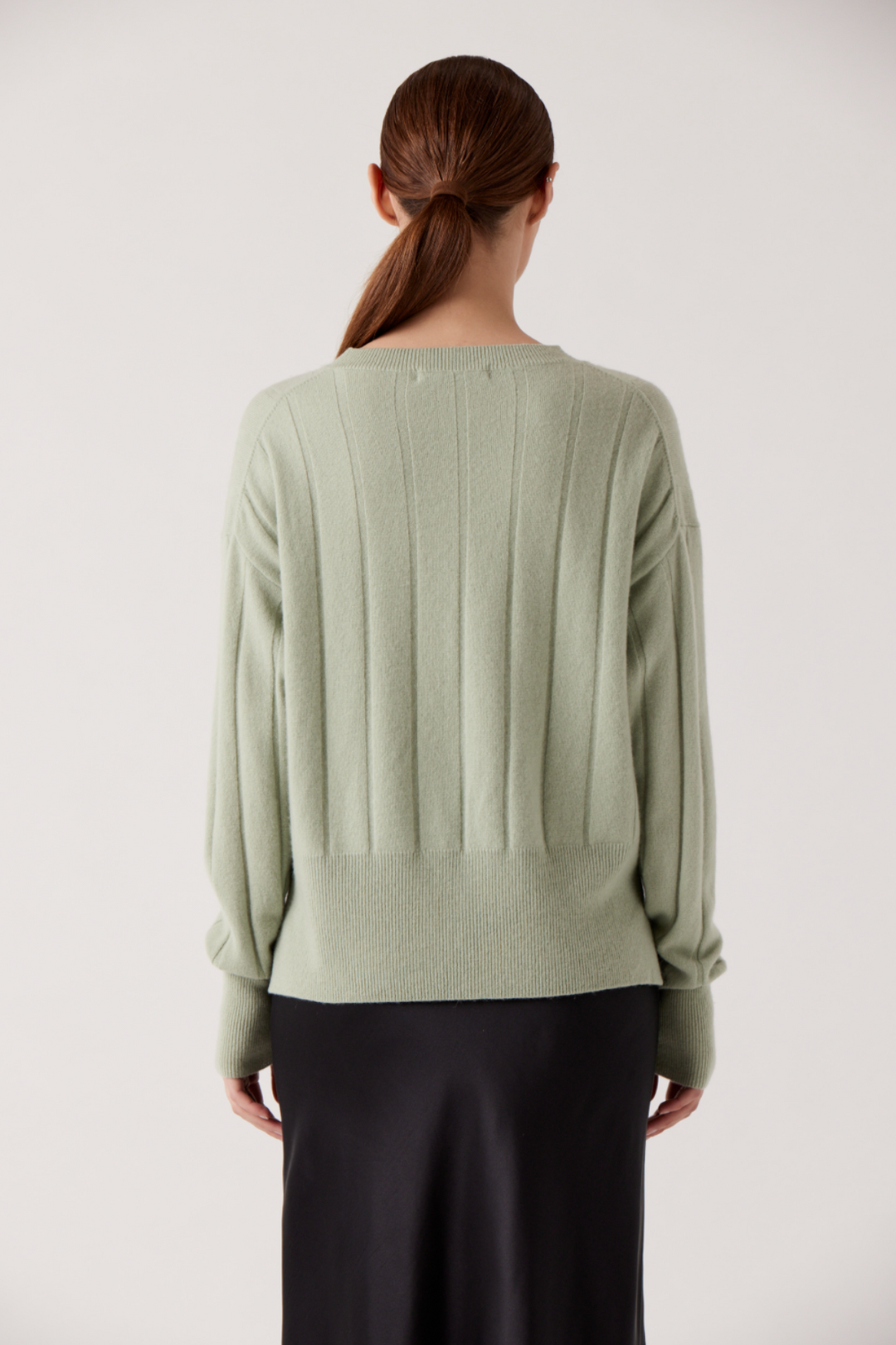 SOPHIE RUE | Crewneck Ribbed Sweater