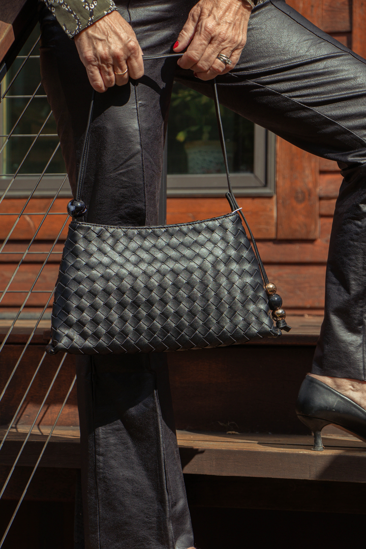 ROMEO SHOULDER BAG - BLACK