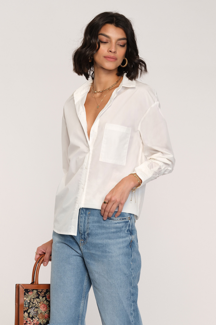 HEARTLOOM Nahla Shirt White