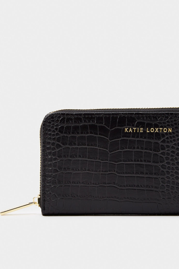 KATIE LOXTON | Faux Croc Wallet