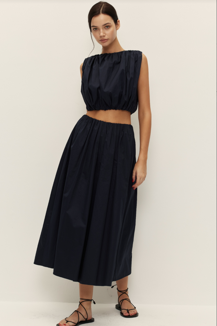 ELODIE | Bari Poplin Skirt