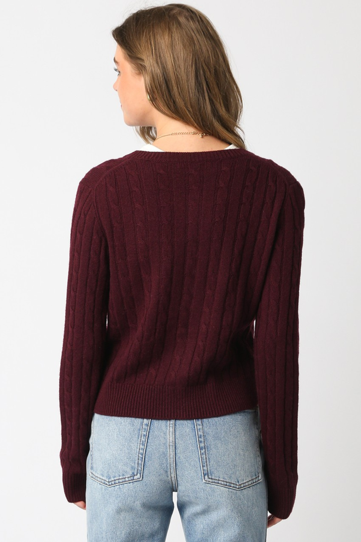 BERRY CARDIGAN