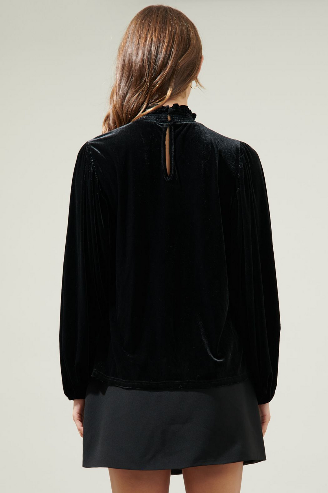 Vicky Velvet Blouse