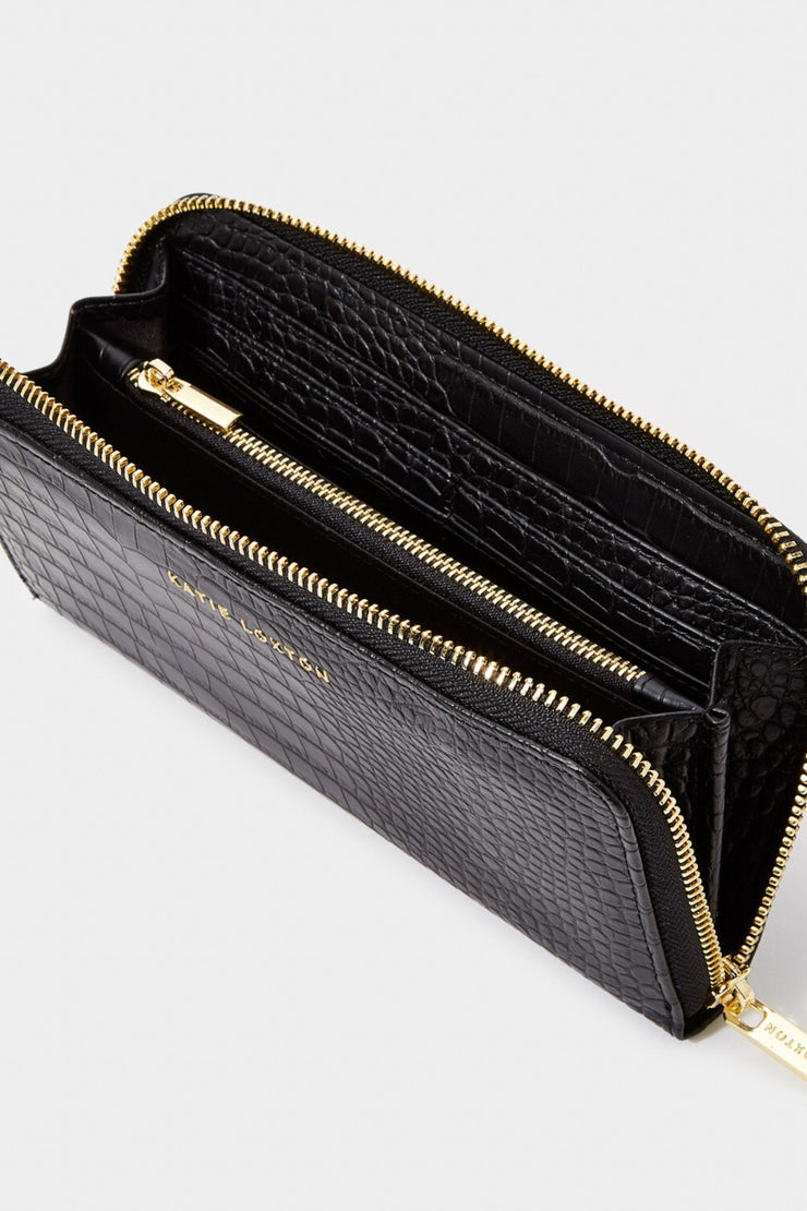 KATIE LOXTON | Faux Croc Wallet