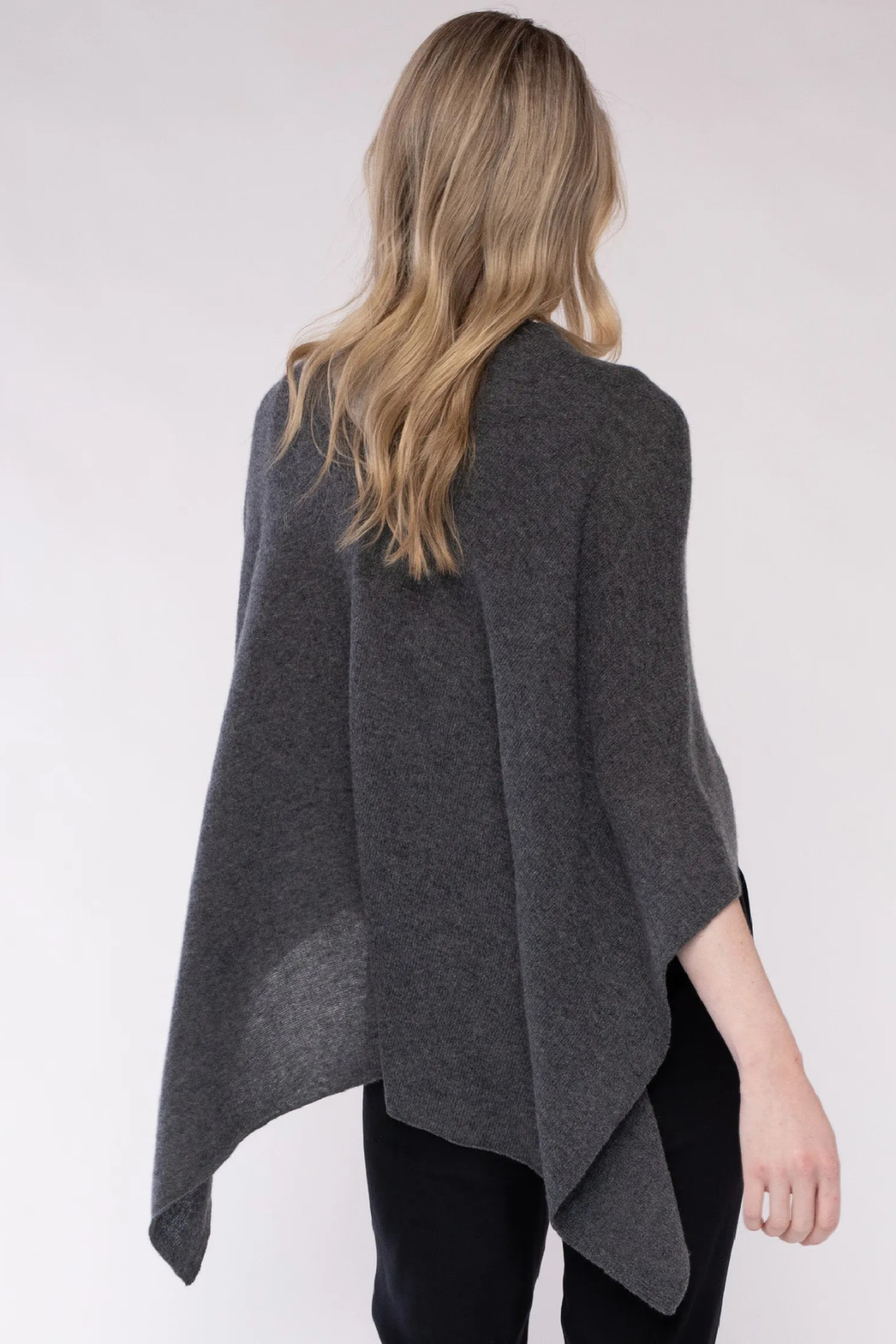 ALASHAN | Cashmere Topper- Graphite